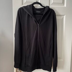 Men's Unbound Merino Black Hoodie